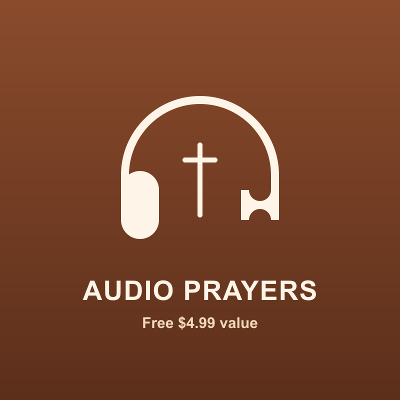 Audio Prayers Library (FREE $4.99 value)